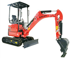 小型挖掘機使用視頻，小型挖掘機操作圖解