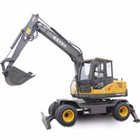 8噸負(fù)載敏感系統(tǒng)輪式挖掘機